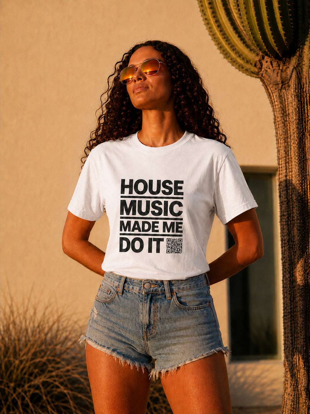 Share the Song — Organic Tee with QR Code